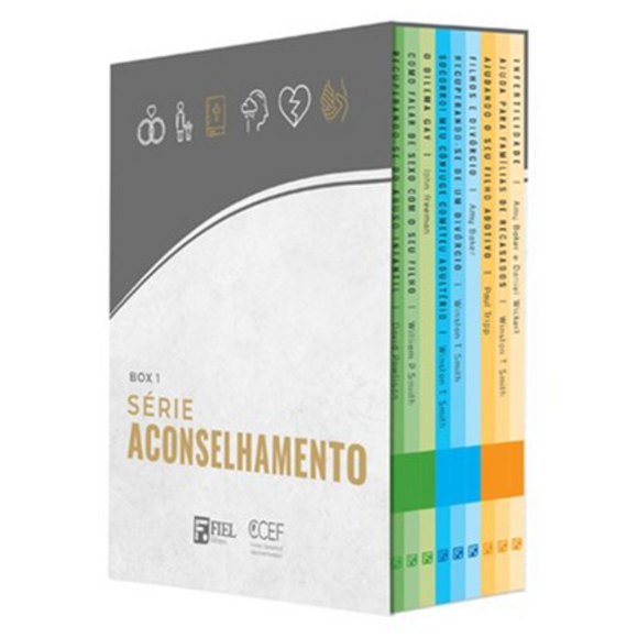 Box 1 Série Aconselhamento (Nº 1 ao Nº 9) | Diversos Autores