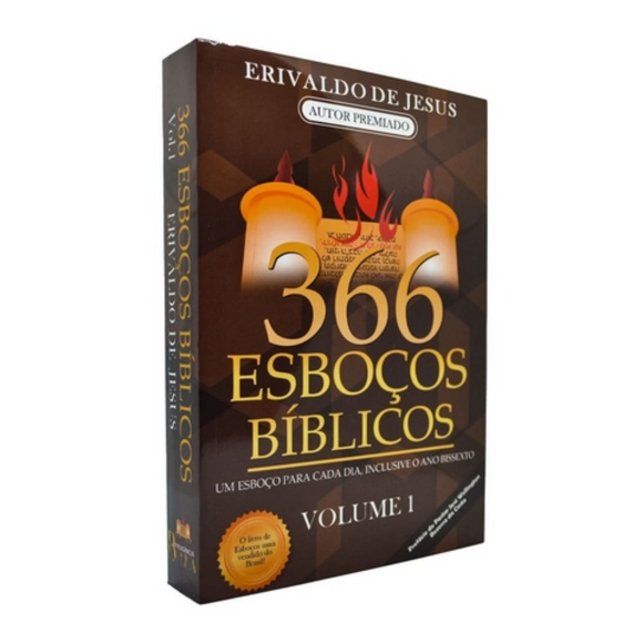 366 Esboços Bíblicos | Erivaldo de Jesus | Volume 1