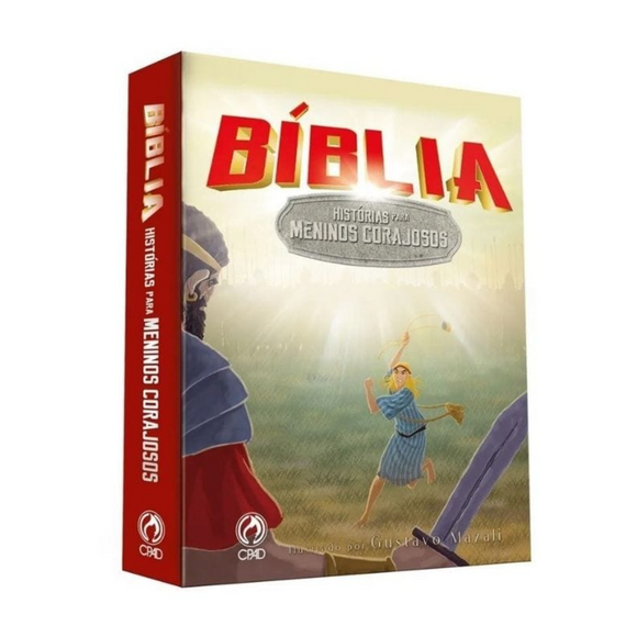 Bíblia - Histórias para Meninos Corajosos - Ilustrado por Gustavo Mazali