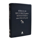 Bíblia de Recursos para o Ministério com Crianças | Apec | ARA | Azul Luxo