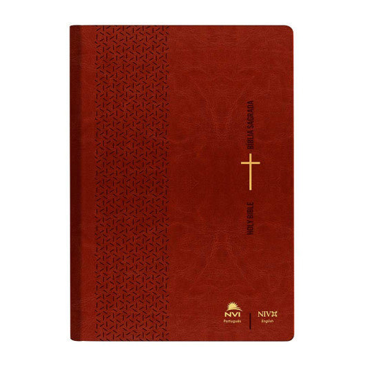 Bíblia Sagrada – Holy Bible | Português e Inglês | NVI/NIV | Marrom
