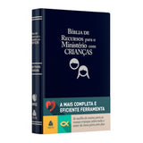 Bíblia de Recursos para o Ministério com Crianças | Apec | ARA | Azul Luxo