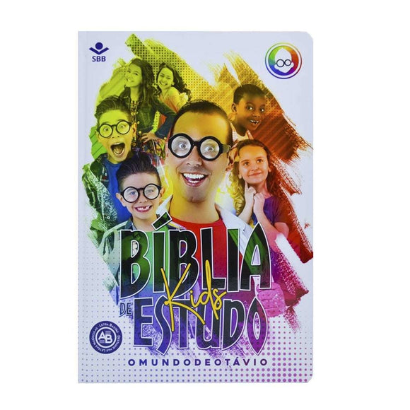 Bíblia de Estudo Kids | NTLH | Letra Normal | Mundo de Otávio | Capa Dura