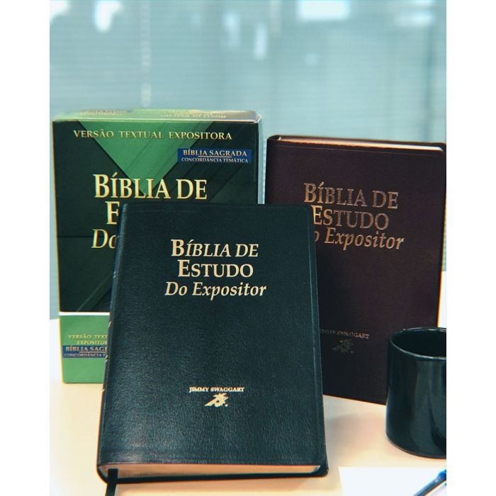 Bíblia De Estudo Do Expositor - Cor Preta by Various